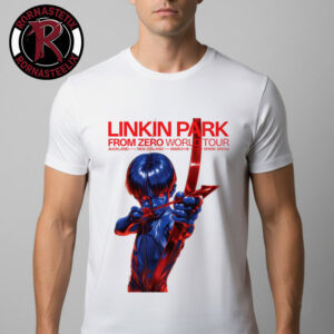 Linkin Park From Zero World Tour 2026 At Spark Arena On March 18 2026 Auckland New Zealand Art By Alex Parnassus Unisex T-Shirt