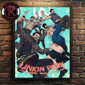 Linkin Park From Zero World Tour 2026 Concert Tour In Munich Poster Canvas Decor