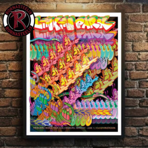 Linkin Park From Zero World Tour 2026 Hamburg Germany Show At Volksparkstadion On June 1 2026 RIME Poster Canvas Decor