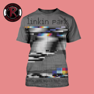Linkin Park From Zero World Tour 2026 Madrid Spain Poster Night 2 At Auditorio Miguel Rios On June 24 2026 Felipe Pantone All Over Print Shirt