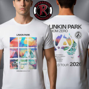 Linkin Park From Zero World Tour 2026 Venue Tee Australia Schedule 2026 Anya Lange Unisex T-Shirt Two Sided