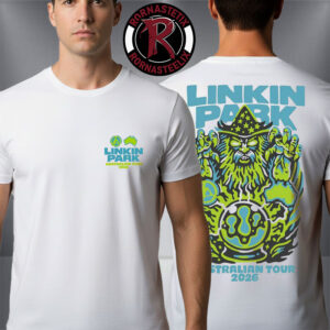 Linkin Park Sindy AUS NZ Wizard Australia From Zero Tour 2026 Merchandise Unisex T-Shirt Two Sided