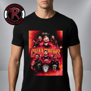 London Lions Basketball Champions 2026 Super League Basketball League Championship Unisex T-Shirt