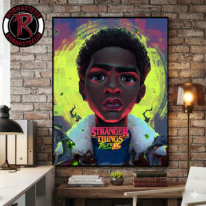 Lucas Sinclair Poster Character For Stranger Things Tales From 85 Premieres April 23 2026 Poster Canvas Decor