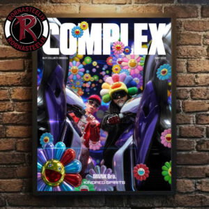 MNNK Bro Takashi Murakami x JP The Wavy Shutoko Tokyo Complex Cover 2026 Poster Canvas Decor