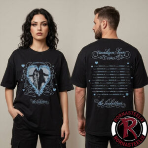 Madison Beer The Locket Tour 2026 Tour Dates Exclusive Merchandise Unisex T Shirt Two Sided