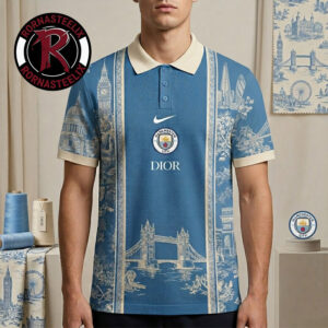 Manchester City x Nike x Dior Parisian Heritage Concept Polo Shirt