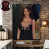 Margaret Qualley Look Sexy Insane In House Tour Music Video Of Sabrina Carpenter Poster Canvas Decor