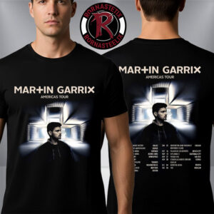 Martin Garrix Americas Tour North and South America 2026 Schedule Tour Dates Unisex T-Shirt Two Sided