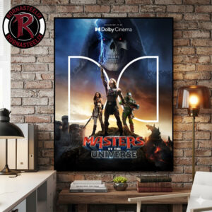 Masters Of The Universe 2026 Movie The Battle For Power Begins Only Theaters June 5 2026 Dolby Cinema Poster Canvas Decor