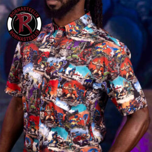 Masters Of The Universe Panels of Power RSVLTS Hawaiian Shirt