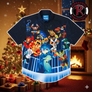Mega Man Powered Up RVLTS Man And Women Hawaiian Shirt