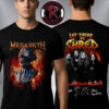 Megadeth Argentina 2026 Merch Tee At Buenos Aires On April 30 2026 Unisex T-Shirt Two Sided Megadeth Argentina 2026 Merch Tee At Buenos Aires On April 30 2026 Unisex T-Shirt Two Sided