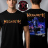 Megadeth This Was Our Life 2026 Schedule Tour Dates Let There Be Shred Unisex T Shirt Two Sided