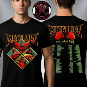 Metallica M72 Athens Greece Exclusive Merch Skeleton Diamond M72 World Tour 2026 Unisex T-Shirt Two Sided