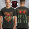 Metallica M72 Athens M72 World Tour 2026 Yellow Demon Art By Luke Preece Washed T Shirt
