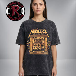 Metallica M72 Athens Greece Exclusive Tee At Olympic Stadium On May 9 2026 M72 World Tour 2026 Rocks In Olympus Washed T-Shirt