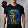 Metallica M72 Athens Event Tee At Olympic Stadium Greece On May 9 2026 The Warrior Olympus God Art By Juan Ma Orozco M72 European Tour 2026 Unisex T Shirt Two Sided