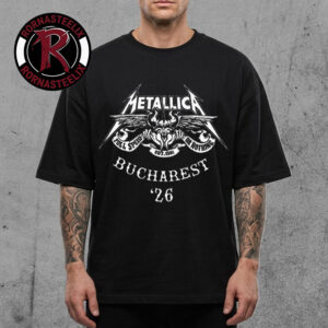 Metallica M72 Bucharest M72 World Tour 2026 At Arena Nationala Bucuresti Romania On May 13 2026 Full Speed Or Nothing Logo Unisex T Shirt