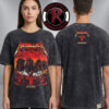 Metallica M72 Bucharest Merch Tee See You In Bucharest On Wednesday May 13 2026 Washed T Shirt