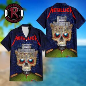 Metallica M72 Bucharest Romania Limited Edition Poster At Arena Nationala Bucharest On May 13 2026 M72 World Tour 2026 Art By Matei Apostolescu Hawaiian Shirt