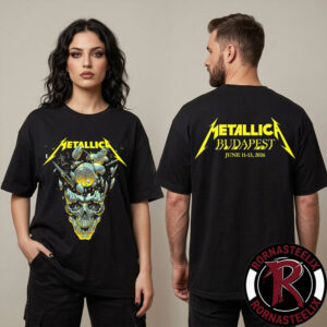 Metallica M72 Budapest At Puskas Arena Hungary On June 11 13 2026 M72 World Tour 2026 Unisex T Shirt Two Sided
