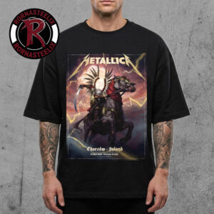 Metallica M72 Chorzów Pop Up Poster At Stadion Slaski Chorzów Poland On May 19 2026 M72 World Tour 2026 Unisex T-Shirt
