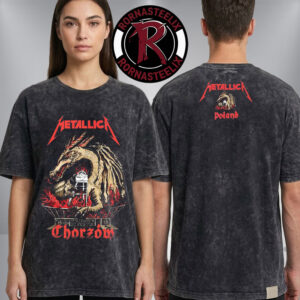 Metallica M72 Chorzow 2026 Exclusive Tee At Stadion Slaski On 19 May 2026 Poland M72 World Tour 2026 Washed T Shirt