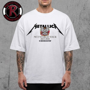 Metallica M72 Chorzow Merchandise M72 World Tour 2023 2026 Unisex T Shirt