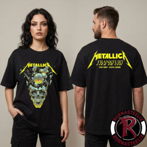 Metallica M72 Frankfurt At Deutsche Bank Park Two Nights On May 21 24 2026 M72 World Tour 2026 Unisex T Shirt Two Sided
