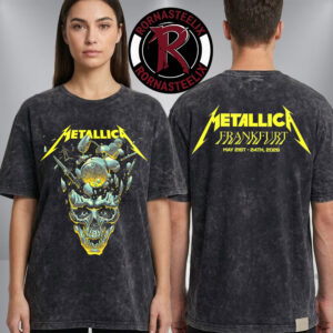 Metallica M72 Frankfurt At Deutsche Bank Park Two Nights On May 21 24 2026 M72 World Tour 2026 Washed T Shirt