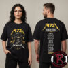 Metallica M72 Chorzow Merchandise M72 World Tour 2023 2026 Unisex T Shirt