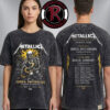 Metallica M72 Chorzow 2026 Event Tee Pop Up Shop At Stadion Slaski On 19 May 2026 Poland M72 World Tour 2026 Washed T Shirt