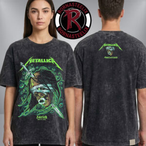 Metallica M72 Zurich Merch Tee At Pop Up Shop Stadion Letzigrund On May 27 2026 Zurich Switzerland Art By Mark Richards M72 World Tour 2026 Washed T Shirt