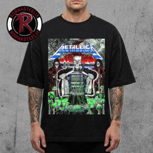 Metallica M72 Zurich Switzerland Event Poster At Stadion Letzigrund On May 27 2026 M72 World Tour 2026 Art By Luca Schenardi Mecha Skull Unisex T Shirt