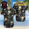 Metallica Pink Floral Black And Red Tropical Tree 2024 Trendy Hawaiian Shirt