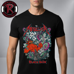 Metallica The Metallica Black Box Eruption LOAD Poster Series Unisex T-Shirt
