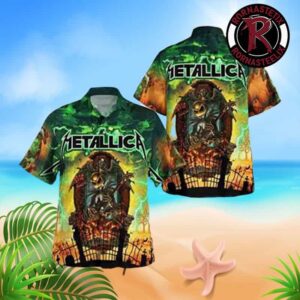 Metallica Tour 2024 Jack Skellington Exclusive Fan Gift Hawaiian Shirt