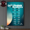 Arizona Cardinals NFL Season 2026 Schedule Poster Canvas Decor