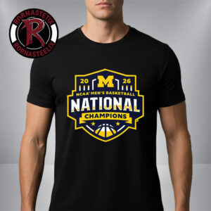 Michigan Wolverines Champions NCAA Men’s Basketball National Champions 2026 The Kings of College Basketball Logo Unisex T-Shirt