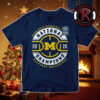 Michigan Wolverines National Champs Cut The Net 2026 NCAA Men’s Basketball National Champions Final Four 2026 Unisex T-Shirt