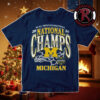 Michigan Wolverines National Champs Streetwear 2026 NCAA Men’s Basketball National Champions Final Four 2026 Unisex T-Shirt