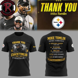Mike Tomlin Pittsburgh Steelers NFL Coach Thank You Unisex T-Shirt