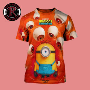 Minions And Monsters 2026 Movie New Poster Only In Theaters July 1 2026 All Over Print Shirt