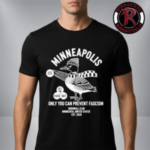 Minneapolis Only You Can Prevent Fascism ICE Out Unisex T-Shirt