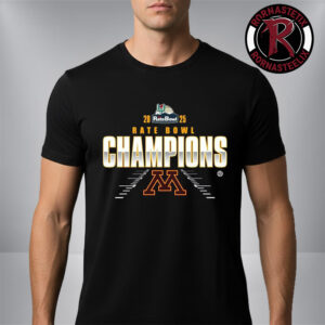 Minnesota Golden Gophers Horizon Rate Bowl Champions 2025 Locker Room Unisex T-Shirt