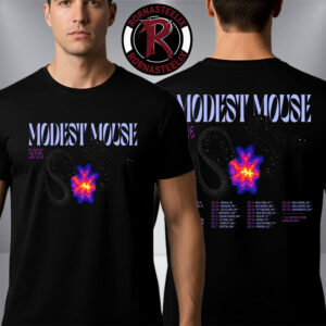 Modest Mouse 2026 An Eraser And A Maze Tour Schedule Dates Unisex T-Shirt Two Sided