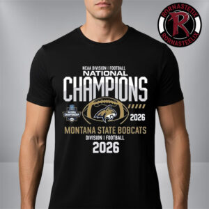 Montana State Bobcats NCAA Division I Football National Champions 2026 Unisex T-Shirt