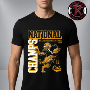 Montana State Bobcats National Champions 2025 NCAA Division I Football 2025 Unisex T-Shirt