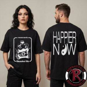 Movements Happier Now USA Tour Dissolve Me Unisex T-Shirt Two Sided